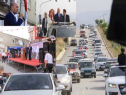 MHP Mersin Milletvekili Adayları Mut'ta coşkuyla karşılandı